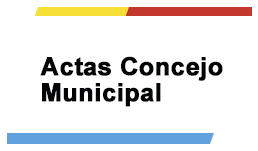 Actas Concejo Municipal